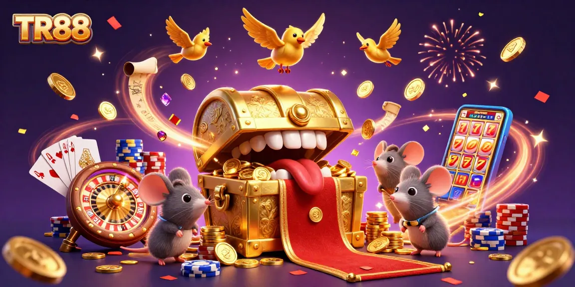 Join the thrilling treasures at TR88's vibrant casino scene filled with excitement and rewards!