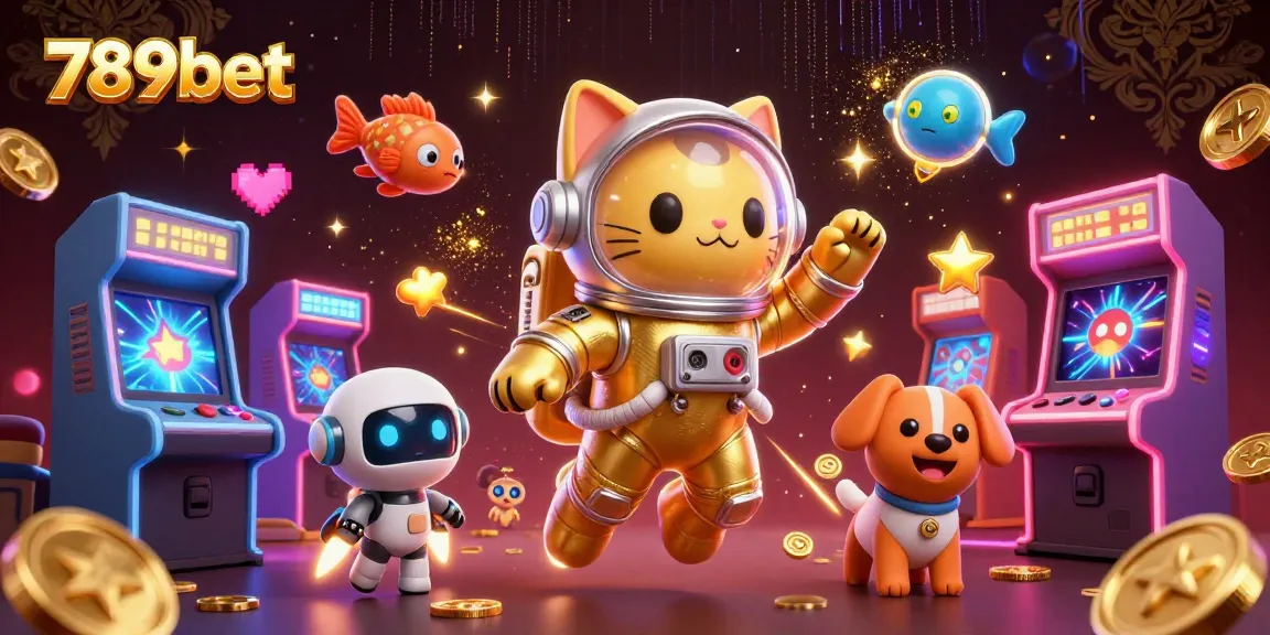 Experience thrilling gaming at 789bet with vibrant characters and dazzling casino elements in action.