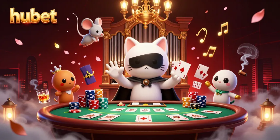 Experience thrilling gameplay at hubet with this vibrant casino scene filled with games and excitement.