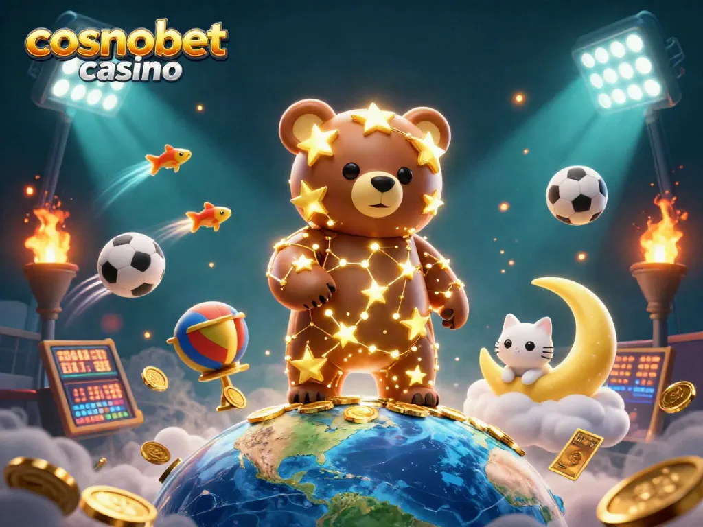 Win big at cosmobet casino with dynamic sports-themed action and vibrant characters!